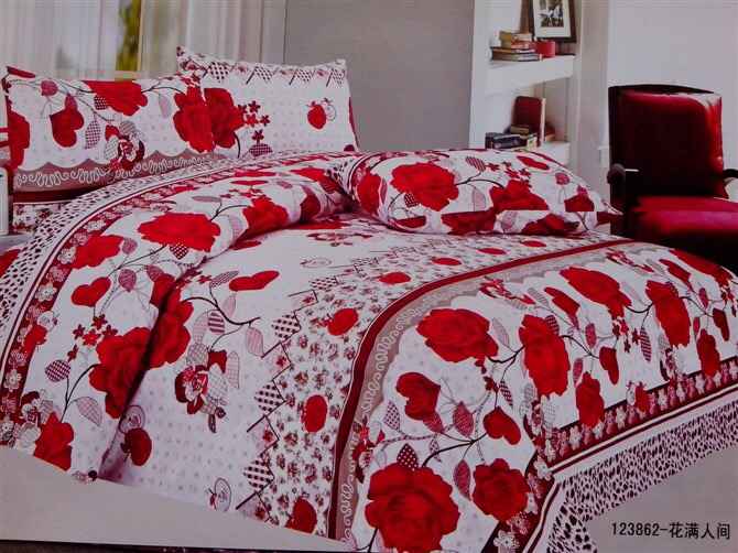 4-piece set, bedding, manufacturer, twill simple, brushed, very cheap, peach skin fleece Application Scenario