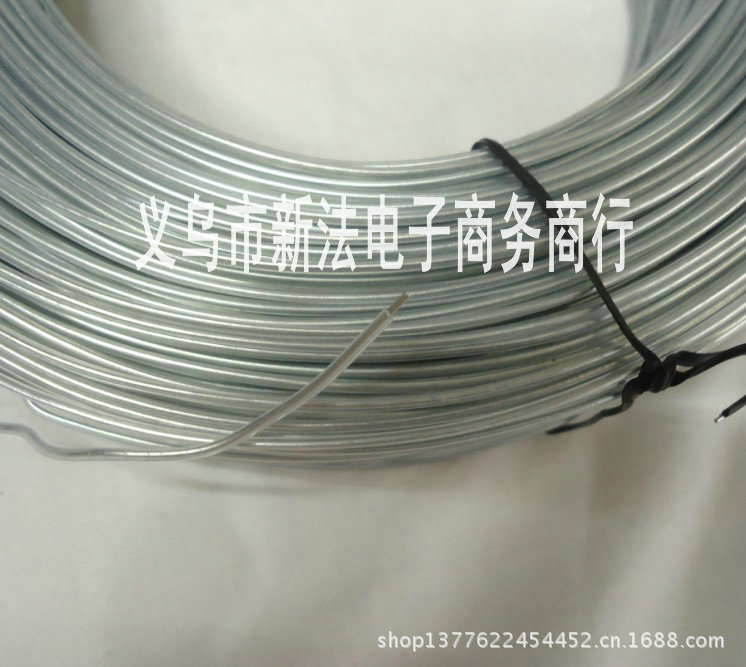 1.0mm rubber-coated iron wire, iron wire cable ties, toy car packaging, fixed binding Specification image