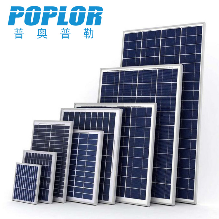 Monocrystalline silicon solar panel components Polycrystalline silicon photovoltaic panel power generation 50/100/300W