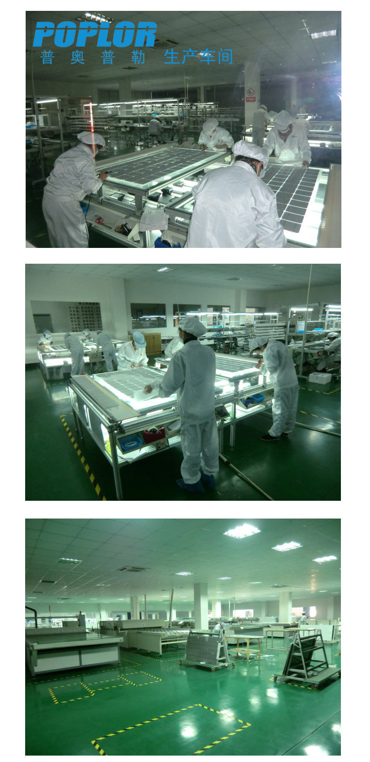 单晶硅太阳能电池板组件多晶硅光伏板发电50/100/300W细节图