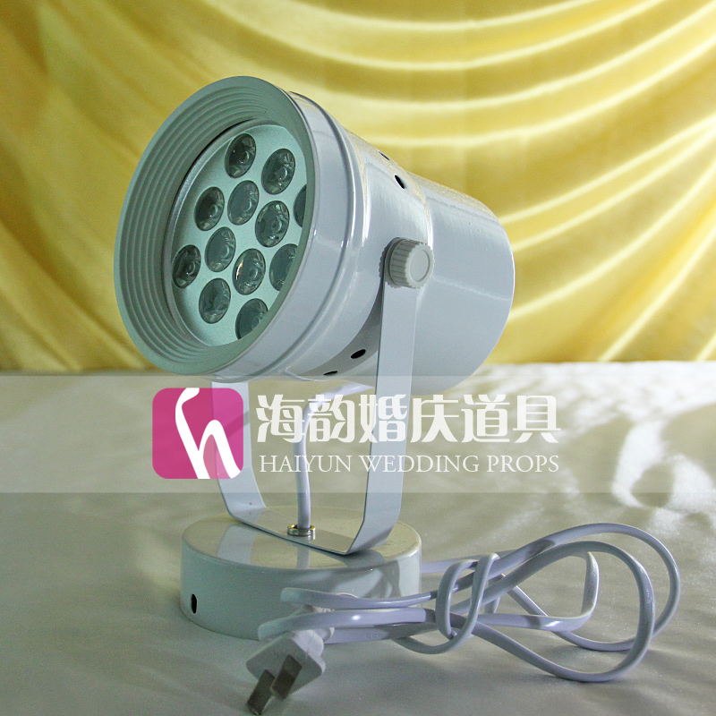 Wholesale of wedding venue supplies, stage background lighting, floor lamps, 12-watt LED spotlights