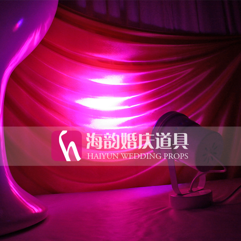 Wholesale of wedding venue supplies, stage background lighting, floor lamps, 12-watt LED spotlights details Picture