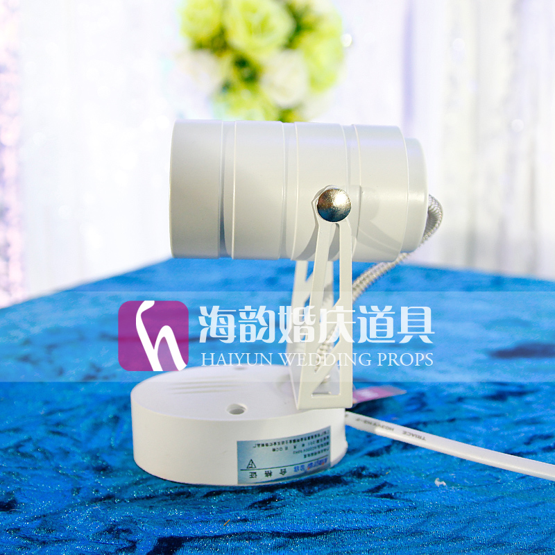 义乌海韵婚庆场地用品婚庆用品 舞台灯光 LED3瓦 小射灯