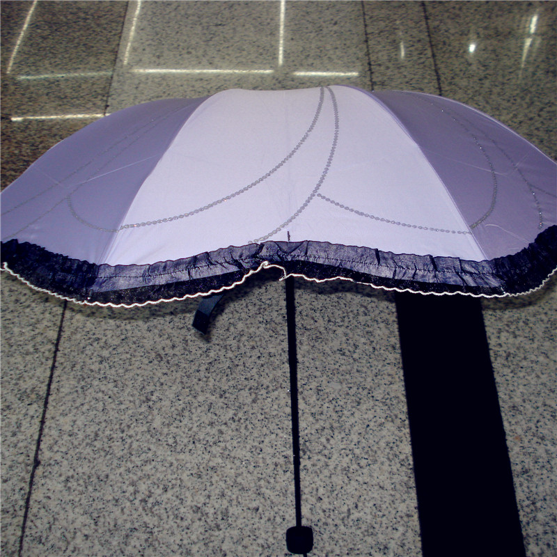 小清新太阳伞五角星型遮阳伞防风实用晴雨伞甜美雨伞