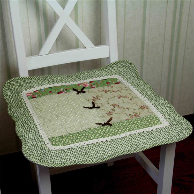Four Seasons Universal Cotton Quilted Block Washed Korean Chair Cushion Cushion