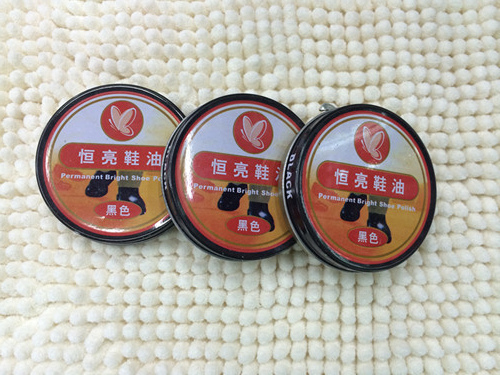 恒亮高品质铁盒鞋油