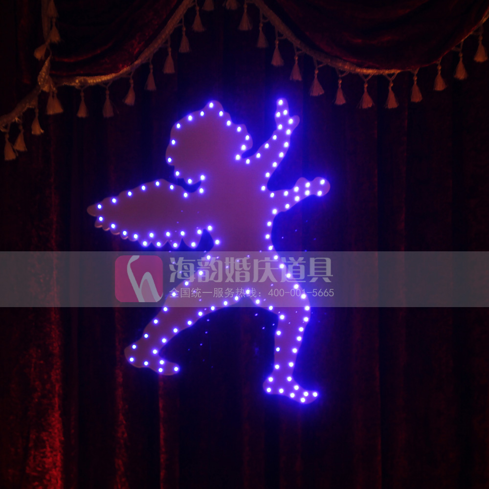 Special offer wedding supplies, decorative items, background decorations, glowing angels Special offer wedding supplies, decorative items, background decorations, glowing angels
