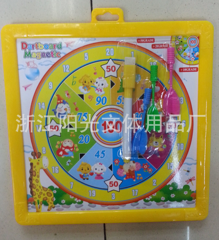 厂家直销 创意时钟飞镖写字板 儿童趣味画板小学生 卡通画板细节图