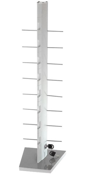 حامل نظارات شمسية من سبائك ألومينيوم مقفلة بمبلغ 8 دولارات A08. Specification image