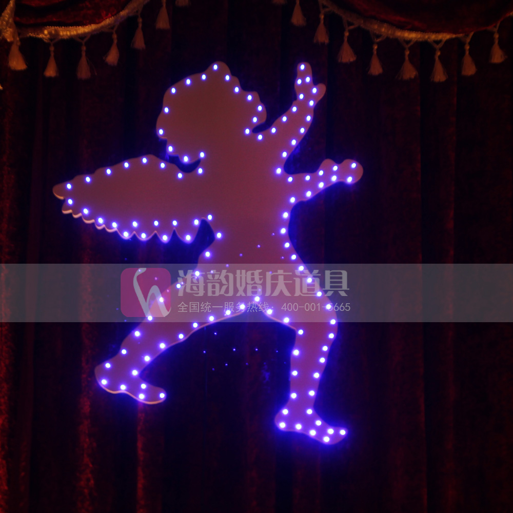 Special offer wedding supplies, decorative items, background decorations, glowing angels Application Scenario