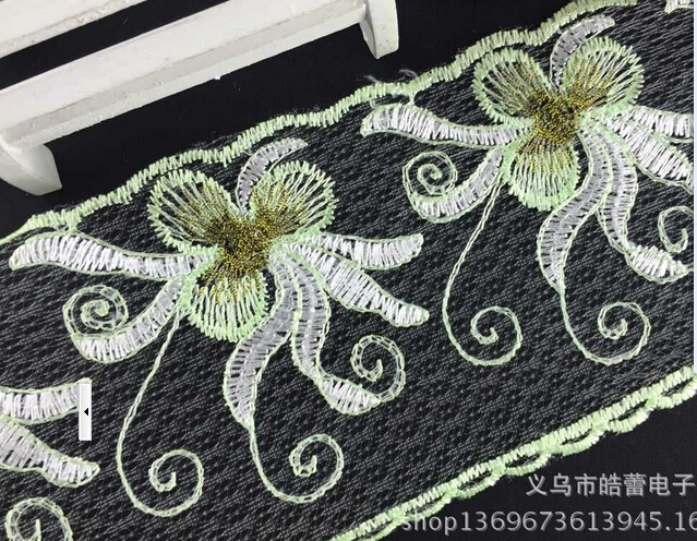 Set Yarn Lace 10Cm Home Textile Accessories Towel Embroidery Multi-Color Series 1 Application Scenario