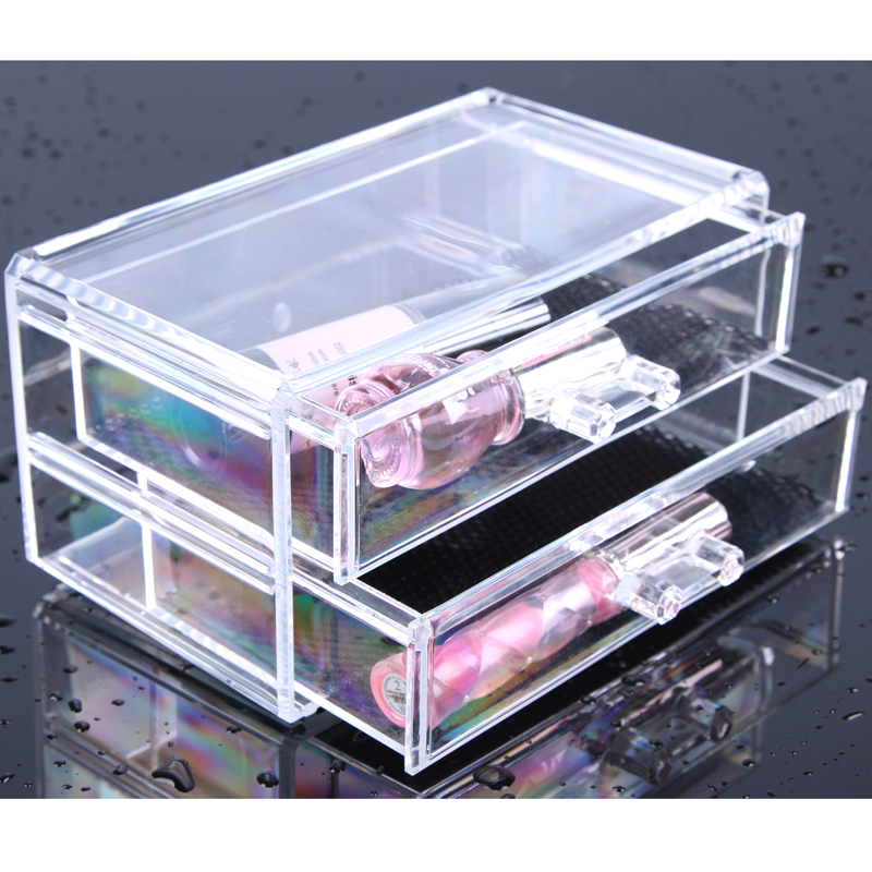 Acrylic drawer box, storage box, makeup box, lipstick stand, transparent box 8800-2 details Picture