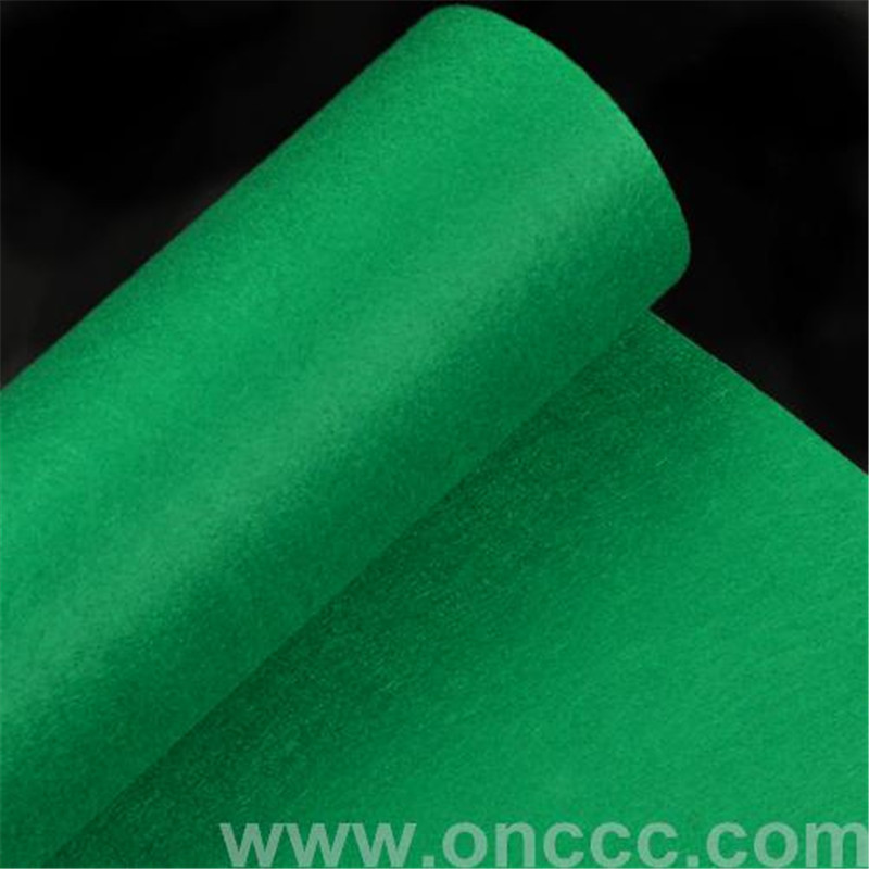 Felt fabric in stock is directly supplied by the manufacturer and customized according to samples