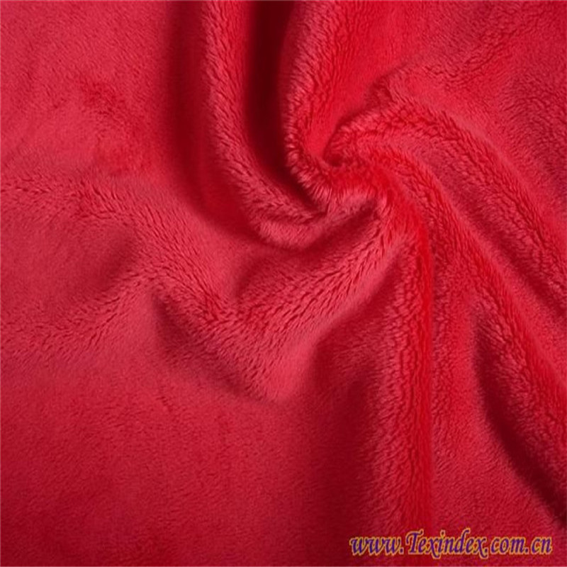 超柔短毛绒布料 质量可靠 品质上乘 品种多样细节图