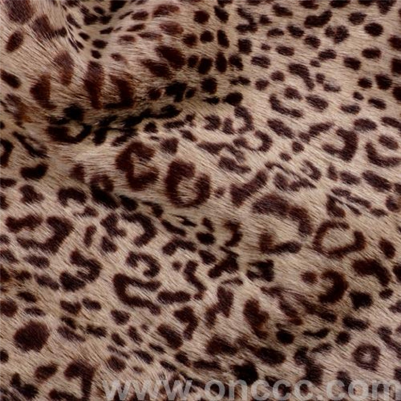 Direct sales of high-end leopard print fabric from the manufacturer