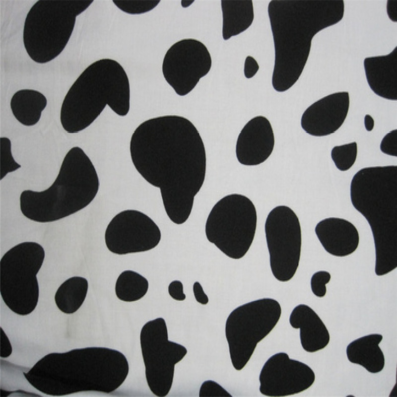 High-end cow flower fabric, direct sales from the milk flower manufacturer details Picture