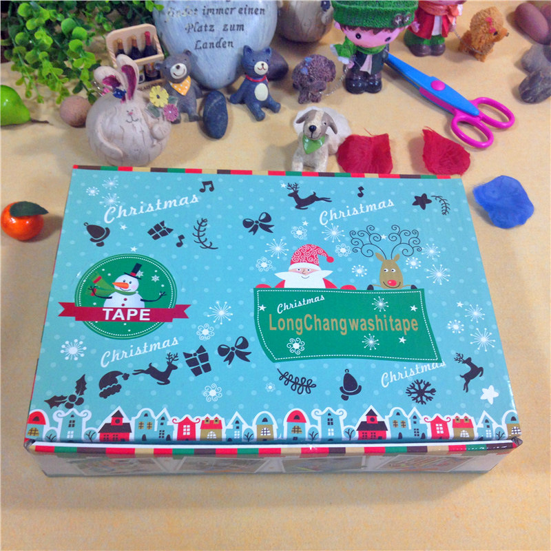 C2圣诞节和纸胶带系列 10款60卷装展示礼品盒套装