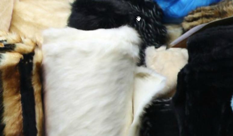 High-end mink fabric, dark color factory direct sales Specification image