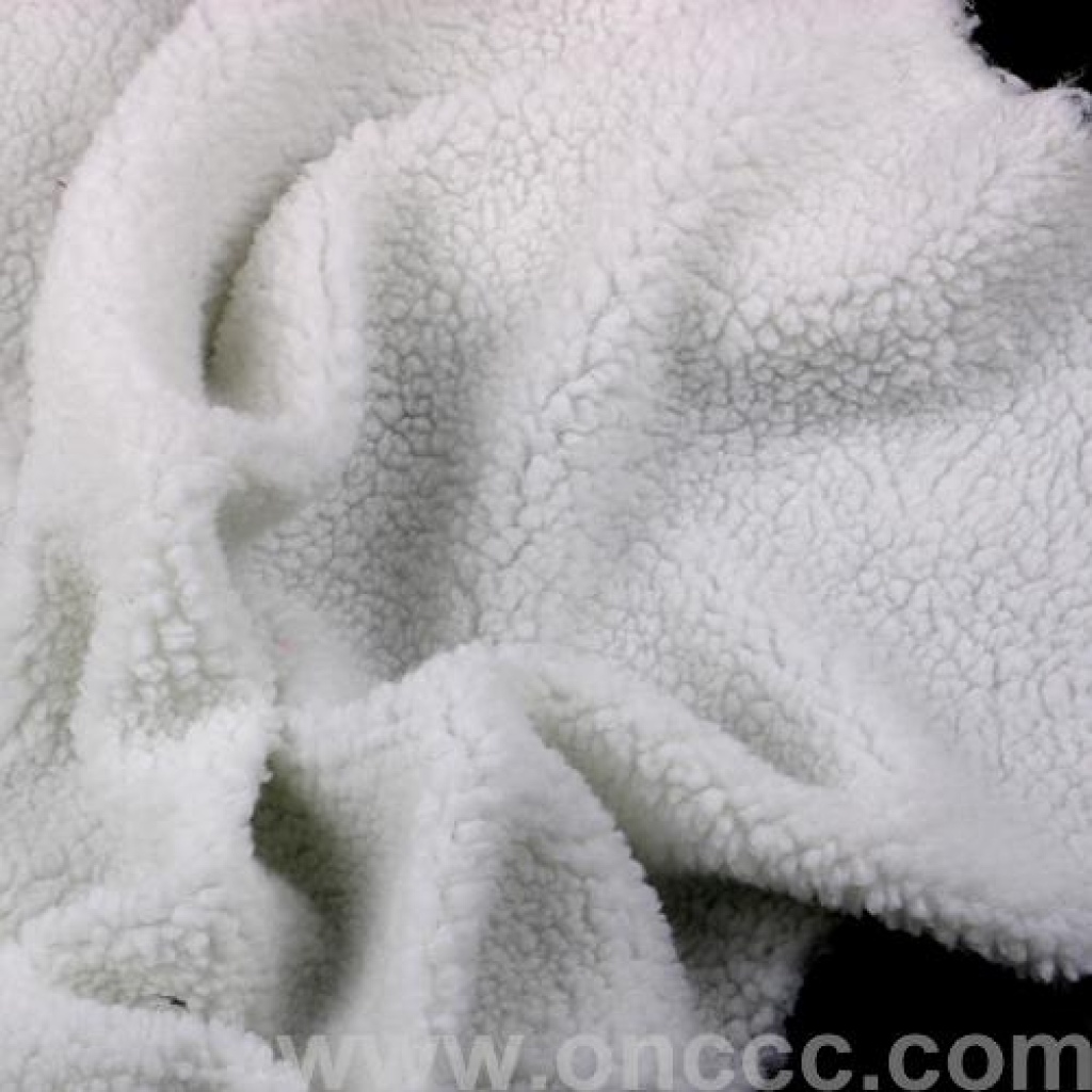 High-grade lambskin fleece fabric