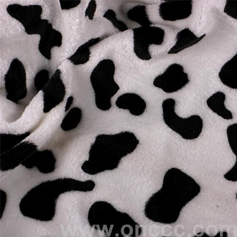 High-end cow flower fabric, direct sales from the milk flower manufacturer