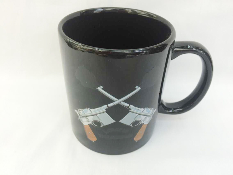 Double gun Rose color changing cup Double gun cup