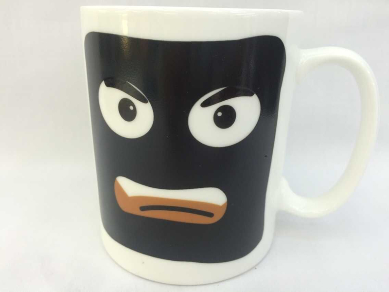 Masked pirate color-changing cup funny creative ceramic cup manufacturers direct sales