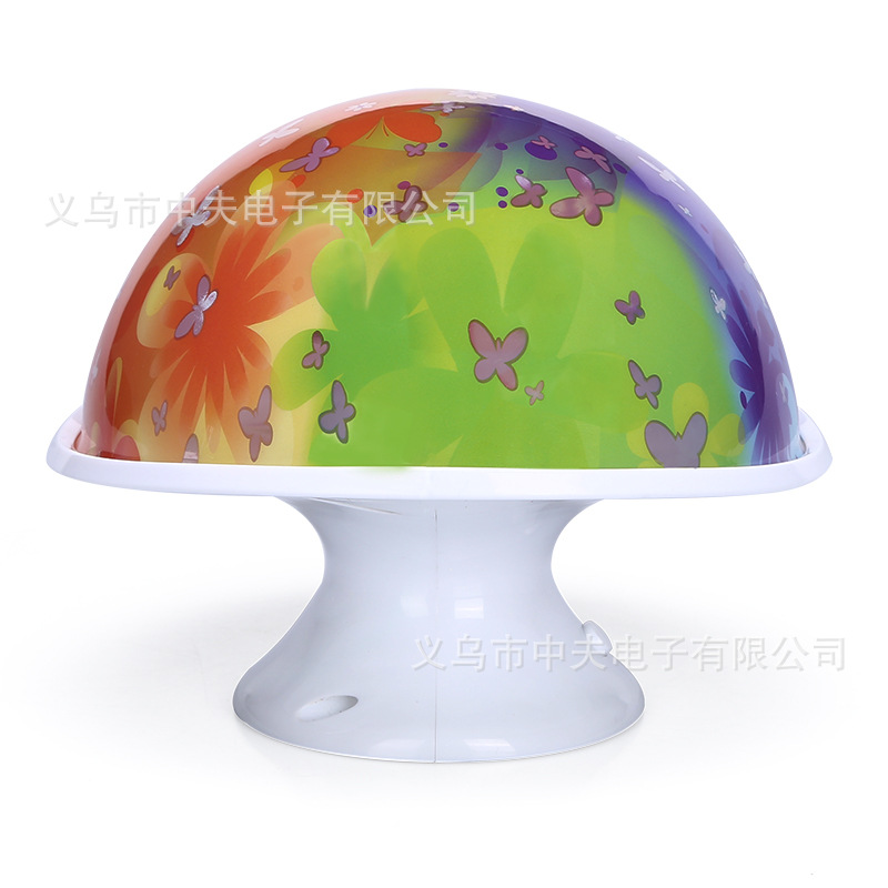 New product launch: USB Fantasy Mushroom Seven-Color Color-changing Energy-saving Night Light Specification image