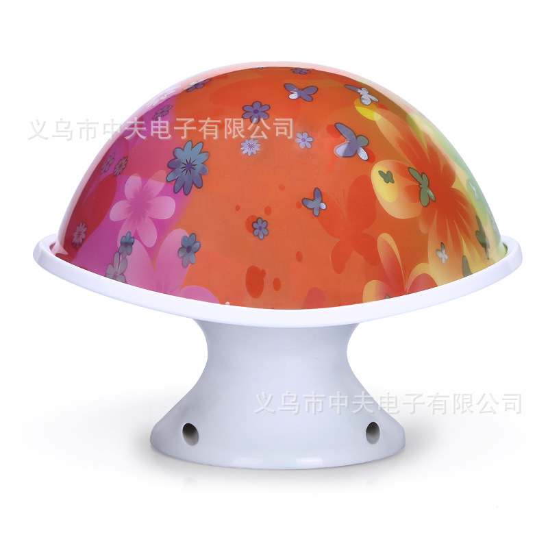 New product launch: USB Fantasy Mushroom Seven-Color Color-changing Energy-saving Night Light details Picture