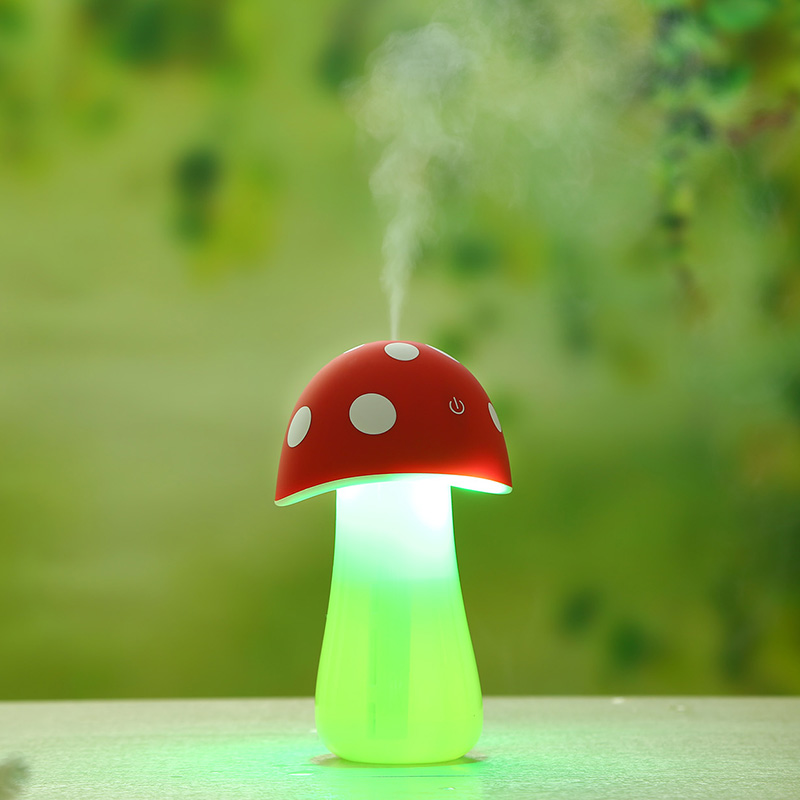 usb Mushroom Night Light Humidifier Desktop mini air purifier