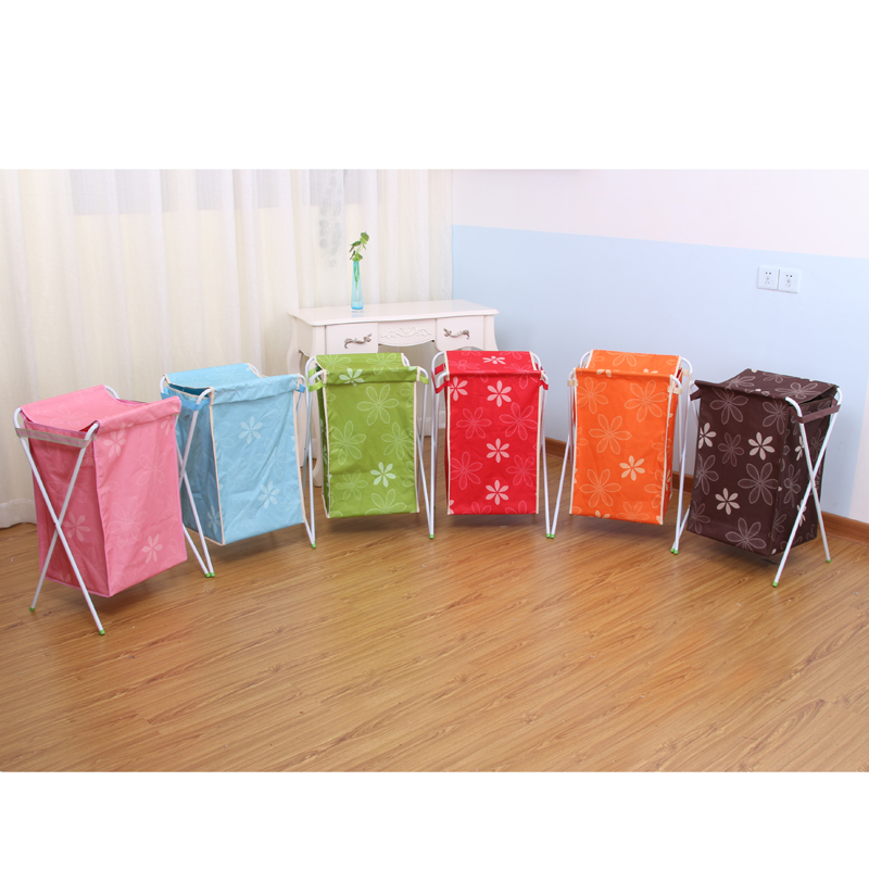 Oxford Cloth Frame Storage Bag Dirty Clothes Basket Dirty Clothes Bag Storage Bag Cloth Frame Home