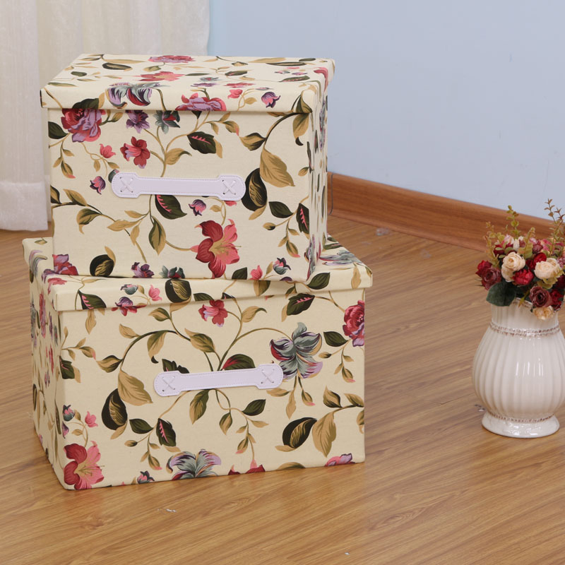 Small Canvas Storage Box Storage Box Organizing Box Storage Box Storage Box Utility Box details Picture