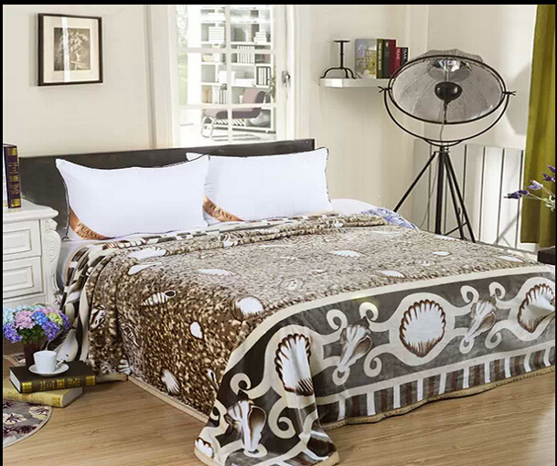 Printed Flannel Mink Fleece Blanket Application Scenario