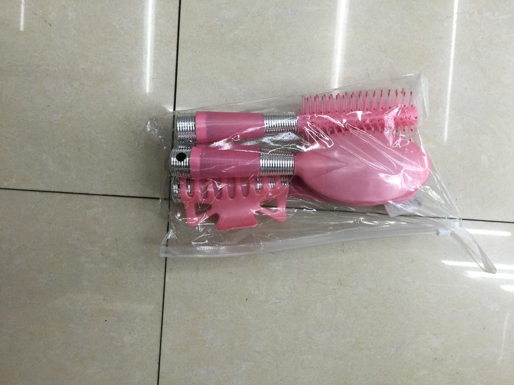 卷发梳子按摩气囊梳造型滚梳理发工具美发用品梳镜5件套装产品图