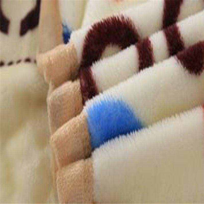 Cotton thickened winter coral-lined blanket details Picture