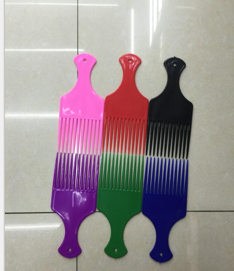 Plastic Flat Comb Hair Comb Hair Comb Fork Comb Hair Comb Curly Hair Comb details Picture