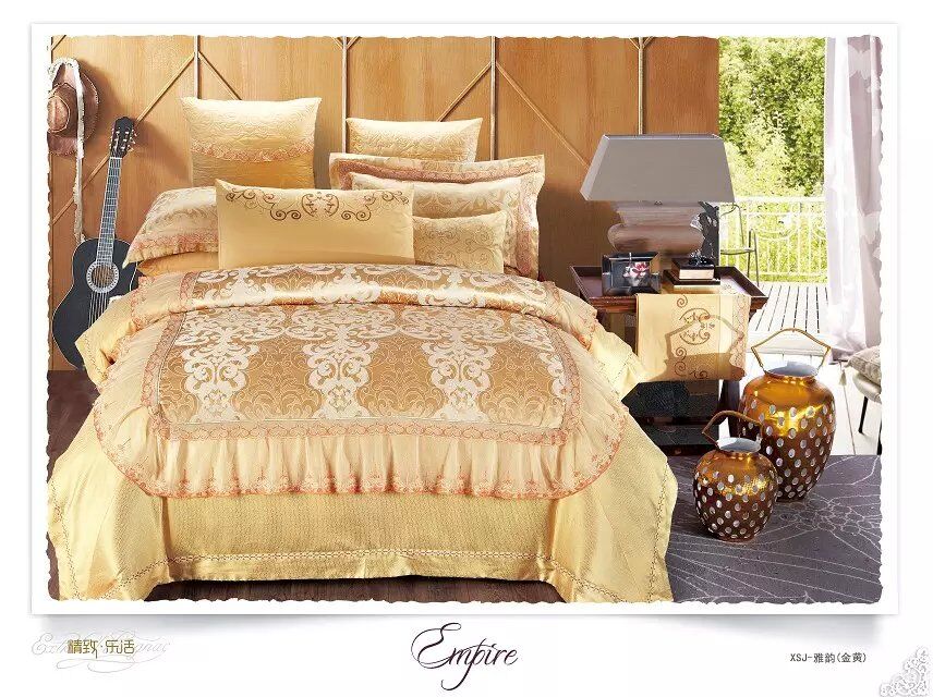4-piece set, bedding, active, manufacturer, twill jacquard Korean version, new style, all cotton Application Scenario