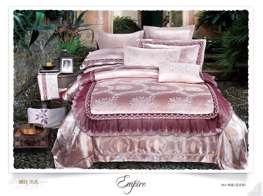4-piece set, bedding, active, manufacturer, twill jacquard Korean version, new style, all cotton