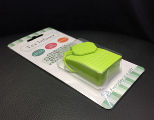 Envelope tea infuser silicone tea strainer Creative tea leak details Picture