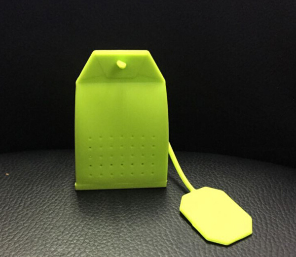 Envelope tea infuser silicone tea strainer Creative tea leak Specification drawing