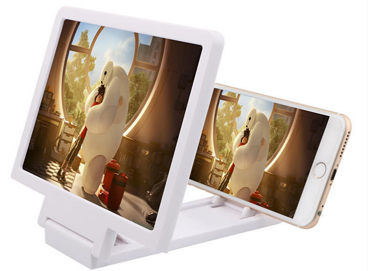 3D mobile phone amplifier, folding phone stand, FI magnifying glass details Picture