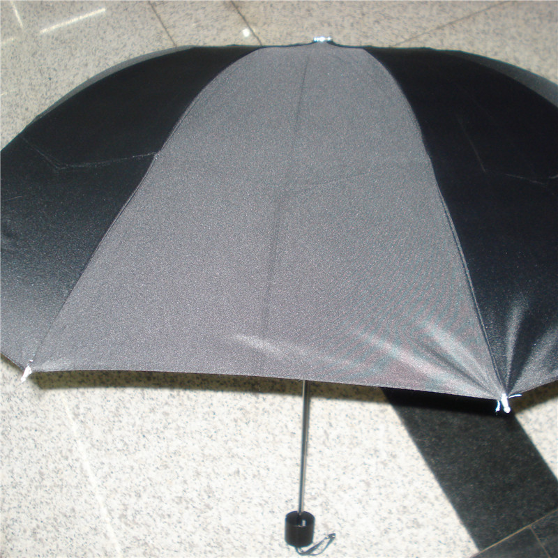 Three-fold windproof umbrella, convenient umbrella, folding sun protection umbrella, men's and women's dual-purpose umbrella details Picture