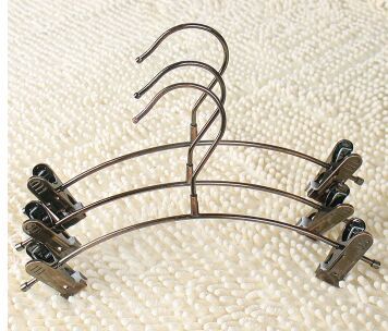 Hot vintage iron hanger cobalt - copper metal pants clip