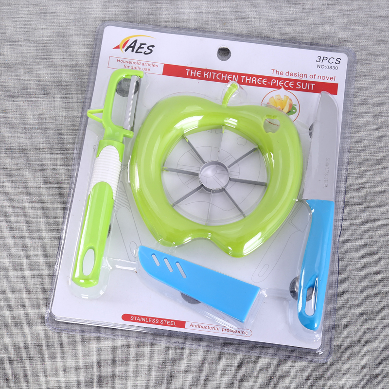 苹果器小刀刨组合苹果分离器附送厨房小刀刨0830产品图
