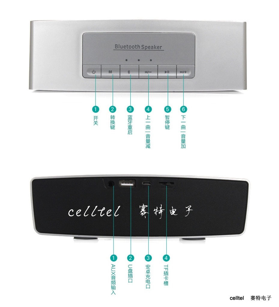蓝牙音箱实物图