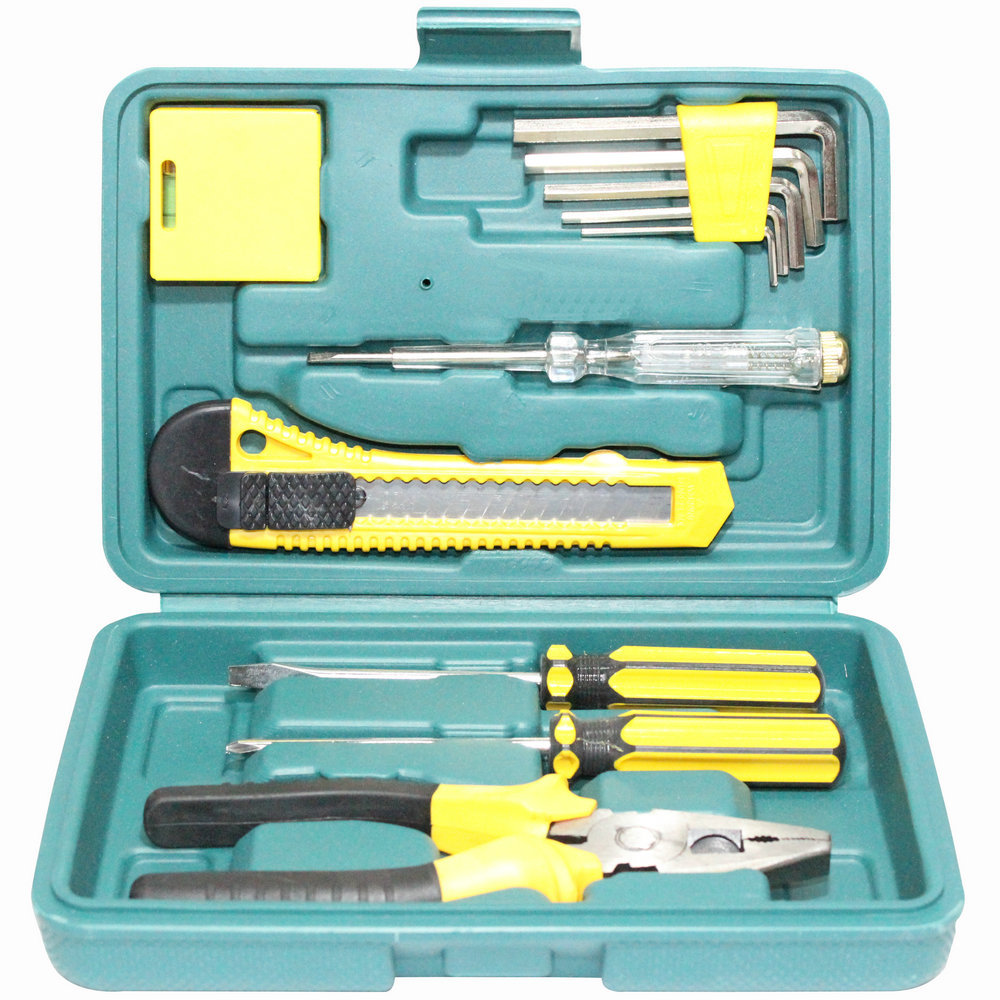 12件套车载维修工具包汽车应急工具箱组合套装汽车用品备用工具