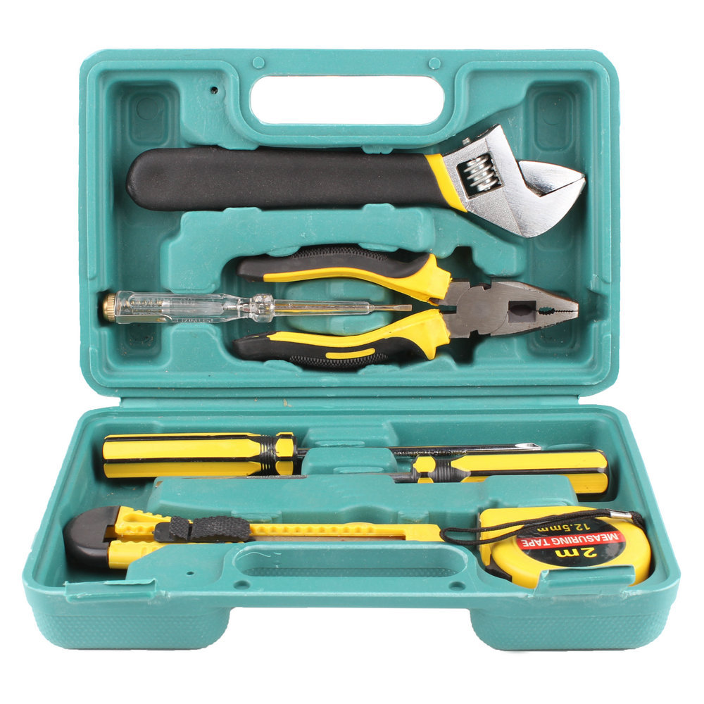 8件套车载维修工具包 汽车应急工具箱组合套装汽车用品备用工具