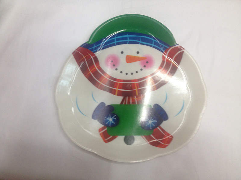 圣诞盘 圣诞老人 托盘 水果盘 圣诞套产品图