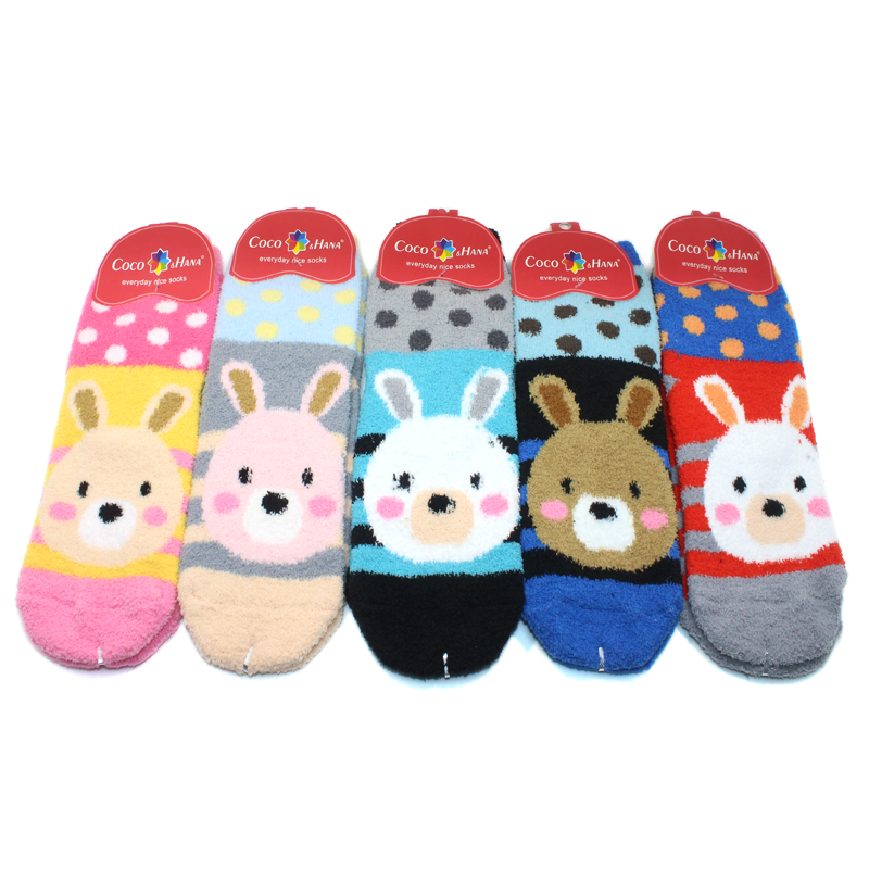 Manufacturers Direct Socks Wholesale Network Explosion Cotton Cartoon Socks Winter Warm