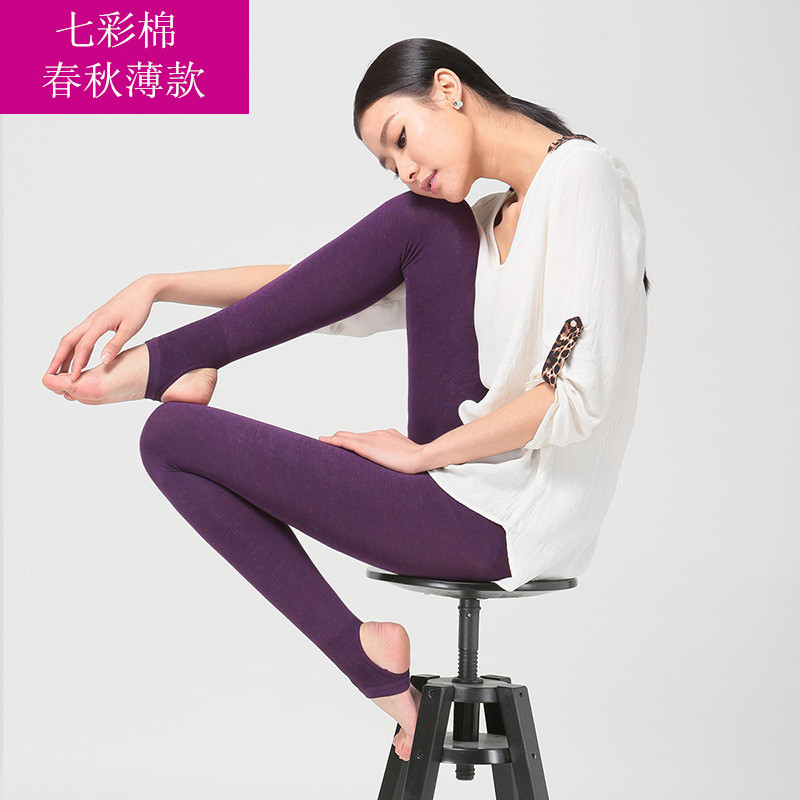 义乌好货2015春秋薄款七彩棉打底裤连裤袜子