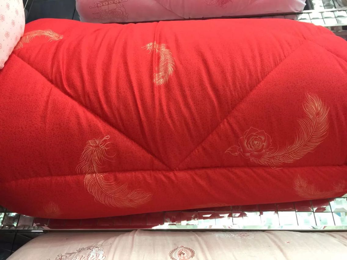 床上用品冬被珠光浆被厂家便宜被